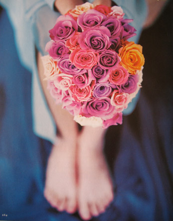 4/8 - Handful of roses from Martha Stewart Weddings, 1999