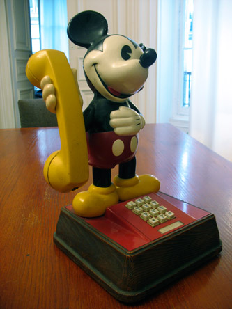 1/2 - Still functional, this 1976 push-button phone is more than a foot tall 