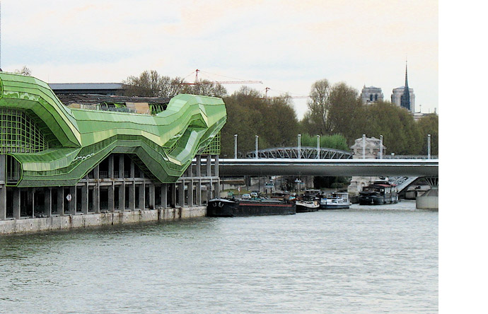 9/9 - Contemporary architecture by Jacok & MacFarlane a 10-minute walk from Notre-Dame