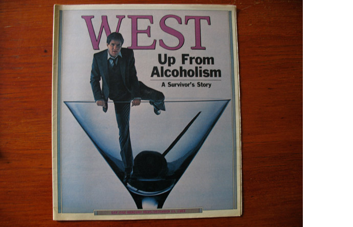 2/10 - West was the Sunday supplement of the San Jose Mercury News, art director VV