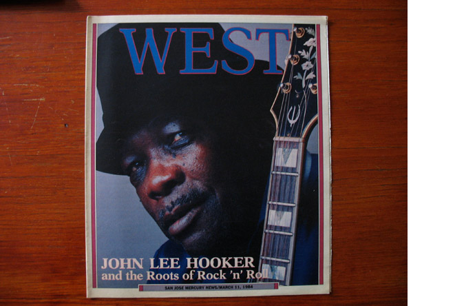 4/10 - John Lee Hooker, photographed by Michael J. Bryant, West, March 1984