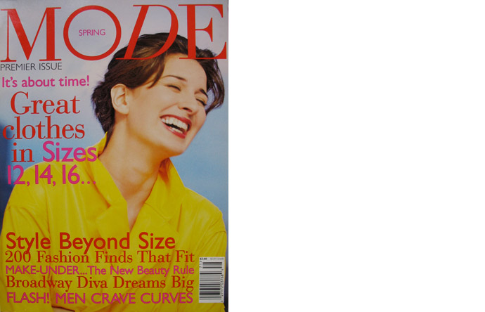 7/10 - Cover photograph for MODE by Bruno Gaget, editorial direction by VV, 1997