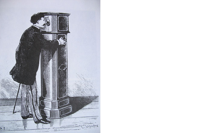 4/6 - Devices that isolate viewers became popular in the 19th century