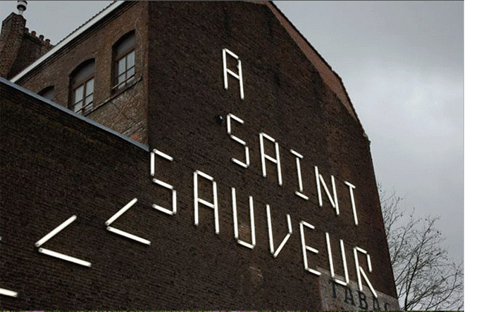 5/12- Signalétique pour la gare de Saint Sauveur à Lille, 2009